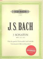 3 Sonaten BWV 1027-1029 