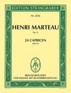 24 Capricen op. 25 Heft 3 