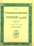 Klavierkonzert g-moll op. 25 