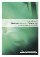 Nacht will's schon im Tale werden 