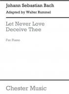 Let Never Love Deceive Thee [Cembalo Obbligato] 