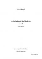 A Lullaby of The Nativity 
