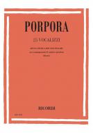 25 Vocalizzi ad una voce e a 2 voci 