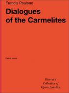 Dialogues Of The Carmelites Versione Inglese 