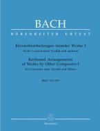 Klavierbearbeitungen fremder Werke I BWV 972-977 Standard
