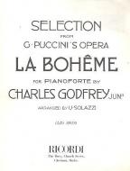 La Boheme. Selection Pianoforte (Godfrey) 