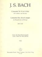 Concerto Nr. 2 E-Dur BWV 1053 