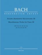 Einzeln überlieferte Klavierwerke 3 Standard