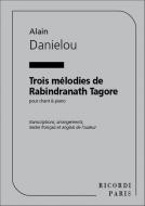 3 Melodies de Rabindranath Tagore 