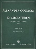 Zehn Miniaturen, op.8 
