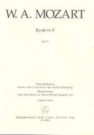 Kyrie F-Dur KV 33 Standard