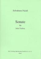 Sonate für Violine, 9 S. 