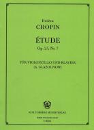 Etude, op. 25,7 
