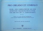 Pro Organo et Cembalo 1 