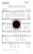 Hymne auf das alte Lied 