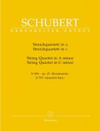 Streichquartett a-Moll & c-Moll Standard