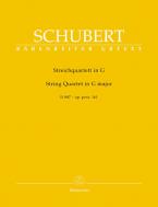 Streichquartett G-Dur op. post. 161 D 887 Standard