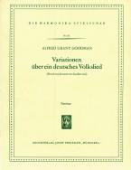 Variationen über ein deutsches Volkslied 