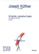 24 leichte instruktive Duette 