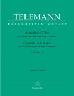 Konzert G-Dur TWV 51:G9 