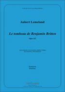 Le tombeau de Benjamin Britten op. 212 
