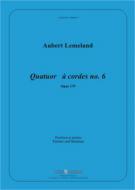 Quatour a cordes Nr. 6 