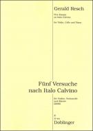 Fünf Versuche über Italo Calvino 