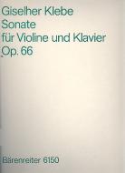 Sonate für Violine und Klavier op. 66 