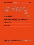 Drei zweistimmige Inventionen BWV 772, 777, 779 