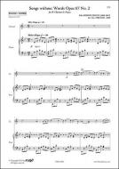 Songs Without Words Op. 67 No. 2 