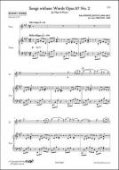 Songs Without Words Op. 67 No. 2 