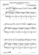 Songs Without Words Op. 62 No. 6 