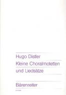 Kleine Choralmotetten und Liedsätze Standard