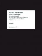 5 Gesänge auf Gedichte von Herbert Meier 