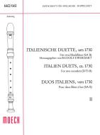 Italienische Duette, um 1730, Heft II 