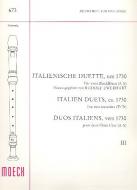 Italienische Duette, um 1730, Heft III 
