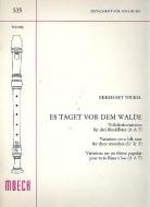 Es taget vor dem Walde 