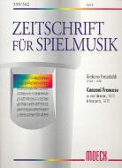 Canzoni Francese zu vier Stimmen 