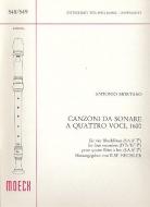 Canzoni da sonare a quattro voci 