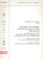 Pavans, Galliards, Almeins and short Aeirs 