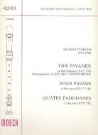 Vier Pavanen zu fünf Stimmen 