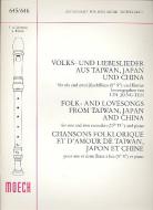 Volks- und Liebeslieder aus Taiwan, Japan und China 