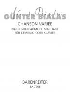 Chanson variee nach Guillaume de Machaut 