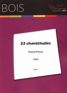 22 Chantetudes For Flute 