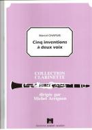 Cinq inventions à deux voix 