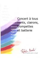 Concert a tous vents, clairons, trompettes et batterie 