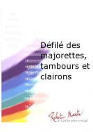 Defile des majorettes, tambours et clairons 
