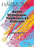 Defile olympique, tambours et clairons 
