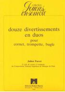 Douze divertissements en duos 