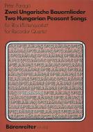 2 ungarische Bauernlieder 